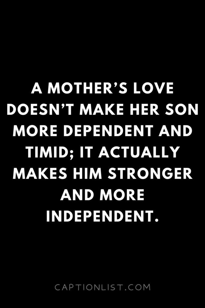 Short Mother Son Quotes and Captions for Instagram